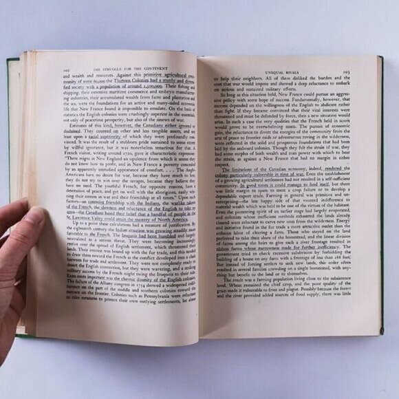 1956 Canada Political Social History Textbook - Canadian Schools Green Book - Picture 10 of 10